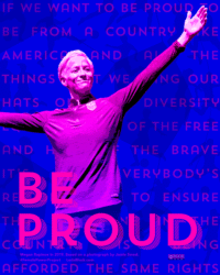 BE PROUD for Megan Rapinoe, perSISTERS print in the Female Power Project <a href="https://www.ledablack.com/be-proud-for-megan-rapinoe/">read about it</a>