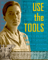 USE THE TOOLS for Ruth Bader Ginsburg, perSISTERS print in the Female Power Project <a href="https://www.ledablack.com/new-persisters-for-spring-2021-aoc-abrams-mankiller-young-rbg/">read about it</a>