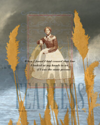 FEARLESS for Harriet Tubman, a perSISTERS print variation in the Female Power Project <a href="https://www.ledablack.com/further-fearless-adventures-in-the-female-power-project/">read about it</a>