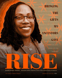 RISE for Ketanji Brown Jackson, perSISTERS print in the Female Power Project <a href="https://www.ledablack.com/rise-for-ketanji-brown-jackson/">read about it</a>
